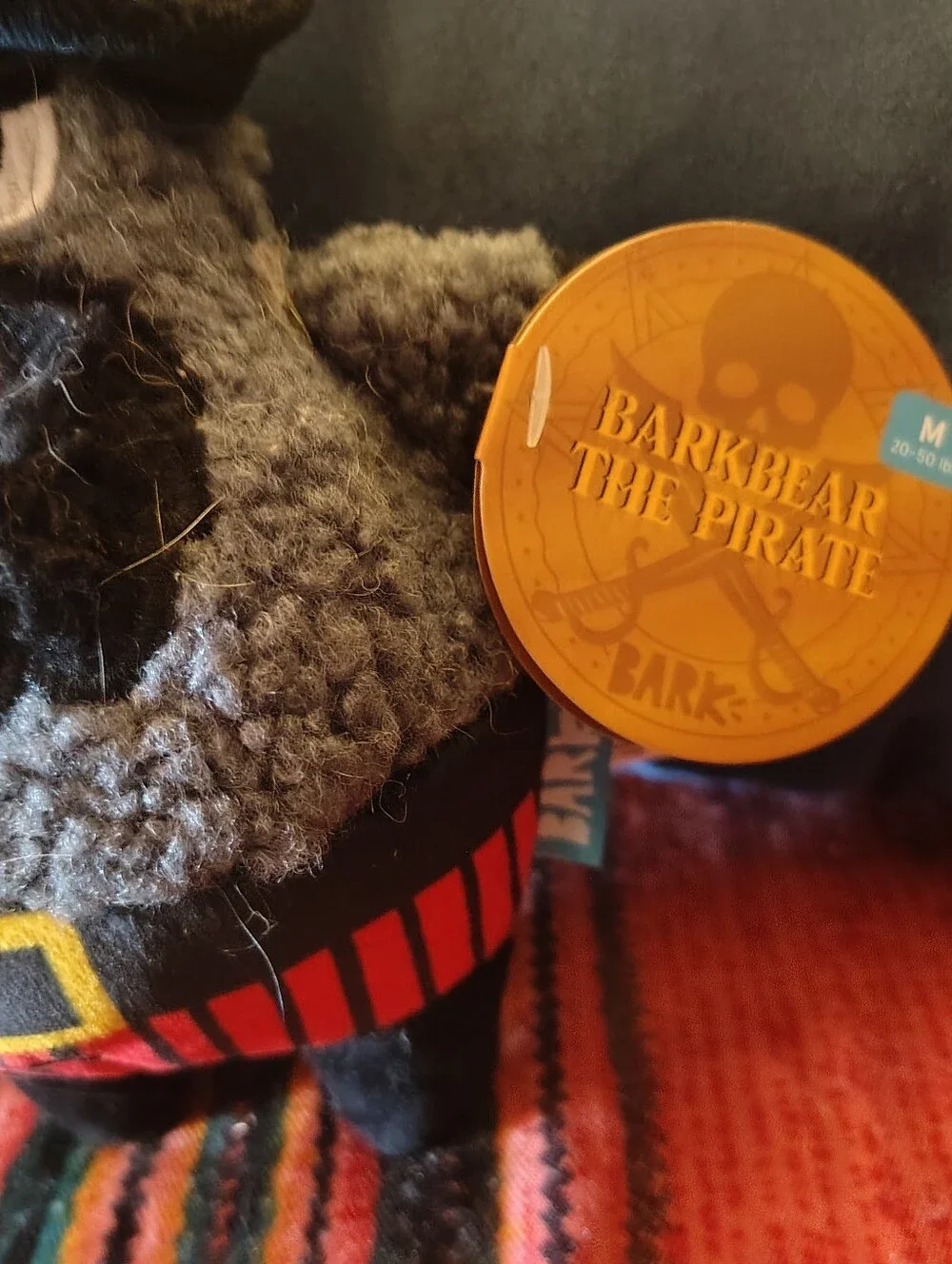 NWT BarkBox Dog Toy Lot of 3 - Barkbear The Pirate, Odd Ollie &Luke Ness Monster